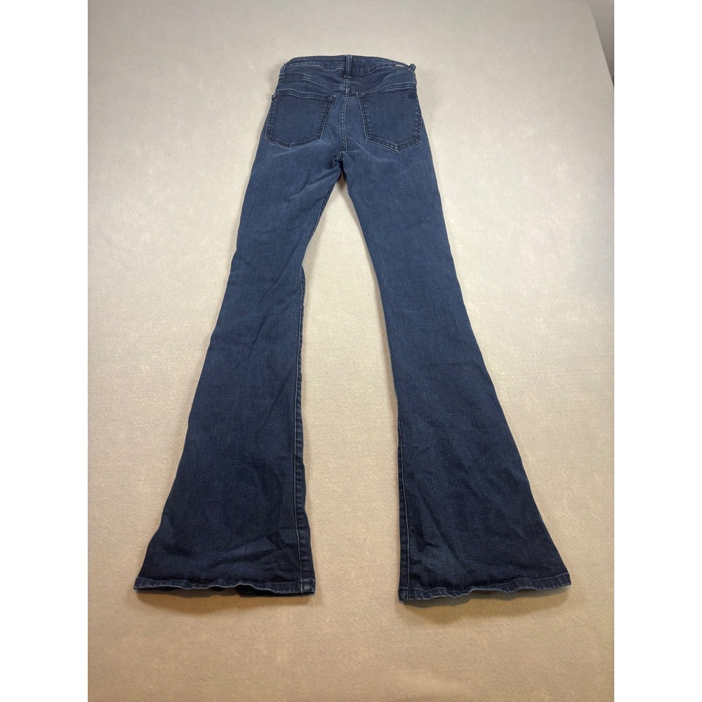 DL1961 x JA No. 5 Trimtone Flare Jeans Dark Wash High Rise Denim Size 25 - Picture 6 of 6